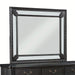Crown Mark Furniture Kingsbury Dresser Mirror in Black image