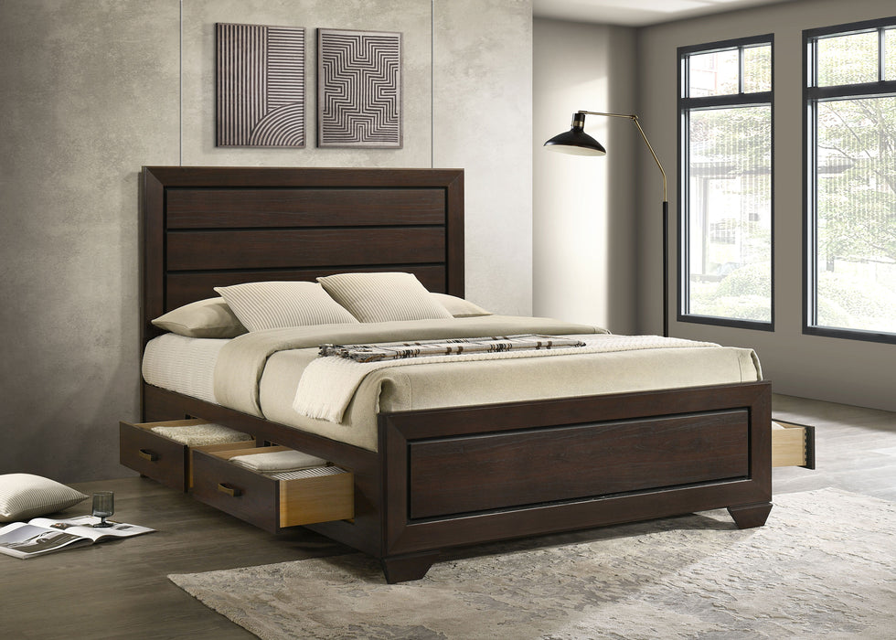Kauffman Panel Platform Storage Bed