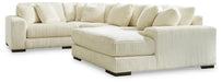 Lindyn Sectional with Chaise - Home Furniture And More (Brentwood, MD)
