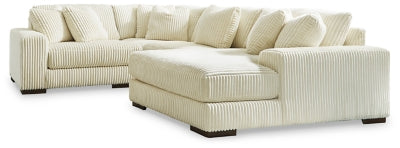 Lindyn Sectional with Chaise - Home Furniture And More (Brentwood, MD)