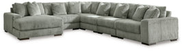 Lindyn Sectional with Chaise - Home Furniture And More (Brentwood, MD)