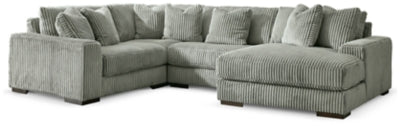 Lindyn Sectional with Chaise - Home Furniture And More (Brentwood, MD)