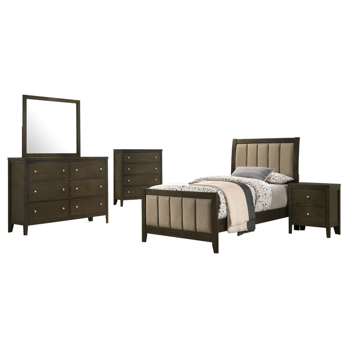 Wilkes 4 & 5 Piece E.King, Queen, Twin, & Full Bedroom Set