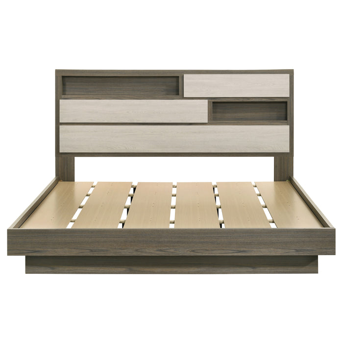 Fenwick Bookcase Platform Bed - Home Furniture And More (Brentwood, MD)