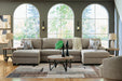 Newellen Sectional with Chaise - Home Furniture And More (Brentwood, MD)
