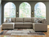 Newellen Sectional with Chaise - Home Furniture And More (Brentwood, MD)