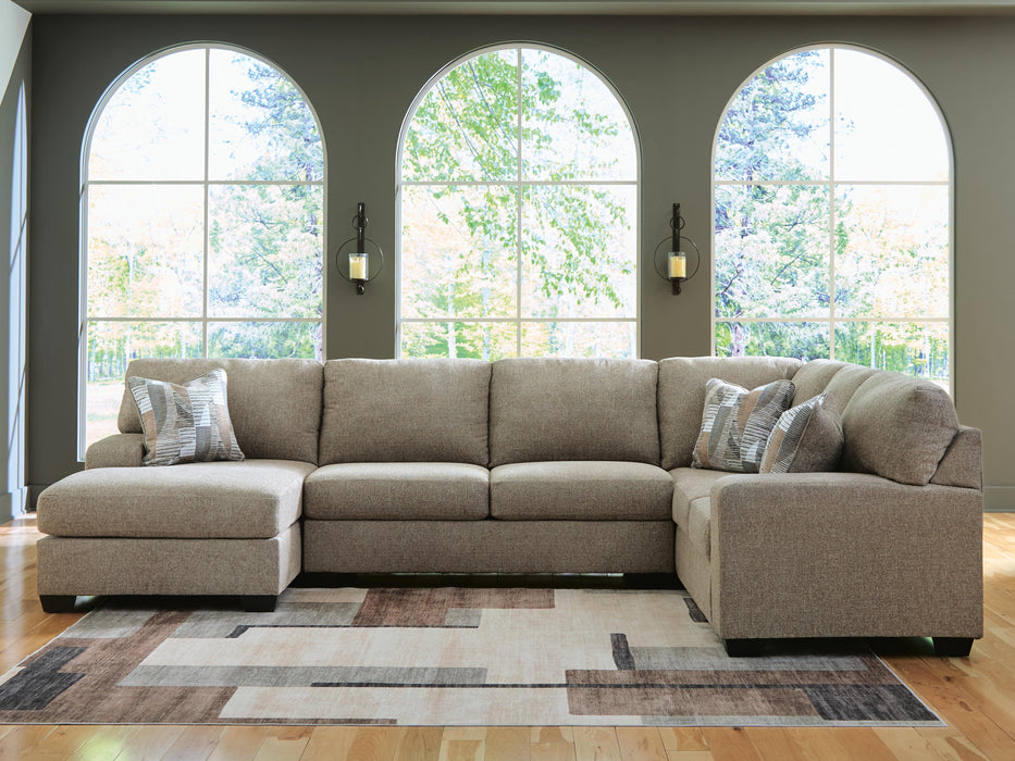 Newellen Sectional with Chaise - Home Furniture And More (Brentwood, MD)