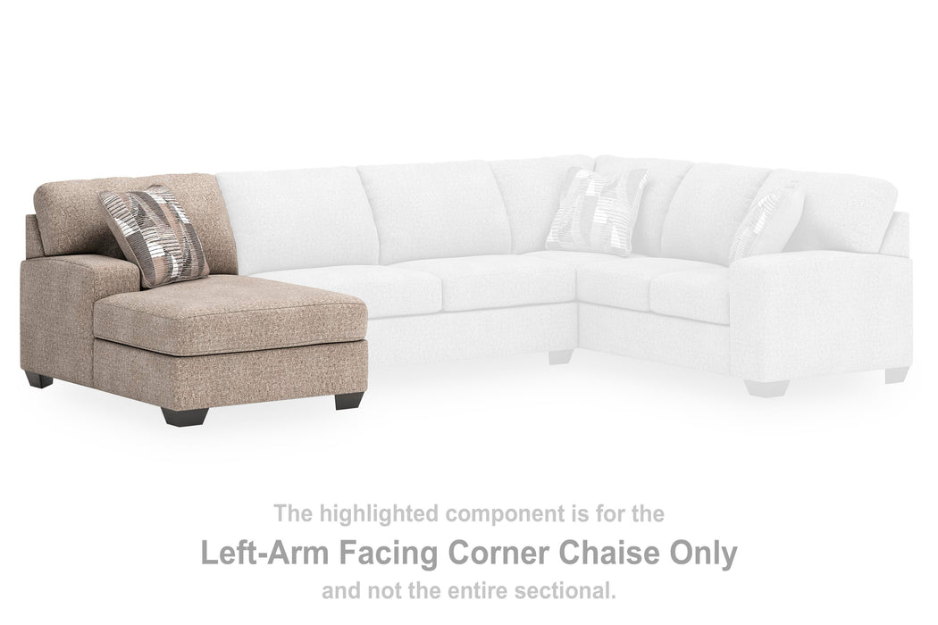 Newellen Sectional with Chaise - Home Furniture And More (Brentwood, MD)