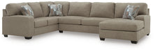 Newellen Sectional with Chaise - Home Furniture And More (Brentwood, MD)