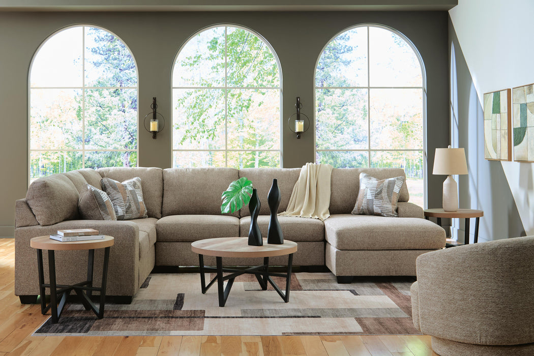 Newellen Sectional with Chaise - Home Furniture And More (Brentwood, MD)