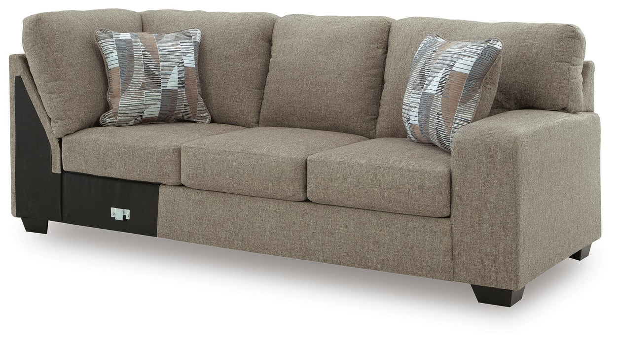 Newellen Sectional with Chaise - Home Furniture And More (Brentwood, MD)