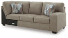 Newellen Sectional with Chaise - Home Furniture And More (Brentwood, MD)
