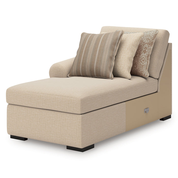 LadyMae Sectional with Chaise - Home Furniture And More (Brentwood, MD)