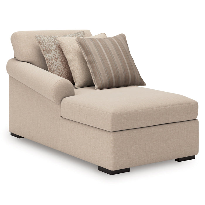 LadyMae Sectional with Chaise - Home Furniture And More (Brentwood, MD)