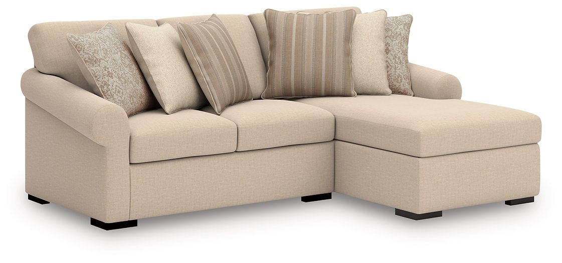 LadyMae Sectional with Chaise - Home Furniture And More (Brentwood, MD)