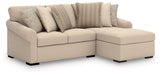 LadyMae Sectional with Chaise - Home Furniture And More (Brentwood, MD)