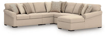 LadyMae Sectional with Chaise - Home Furniture And More (Brentwood, MD)