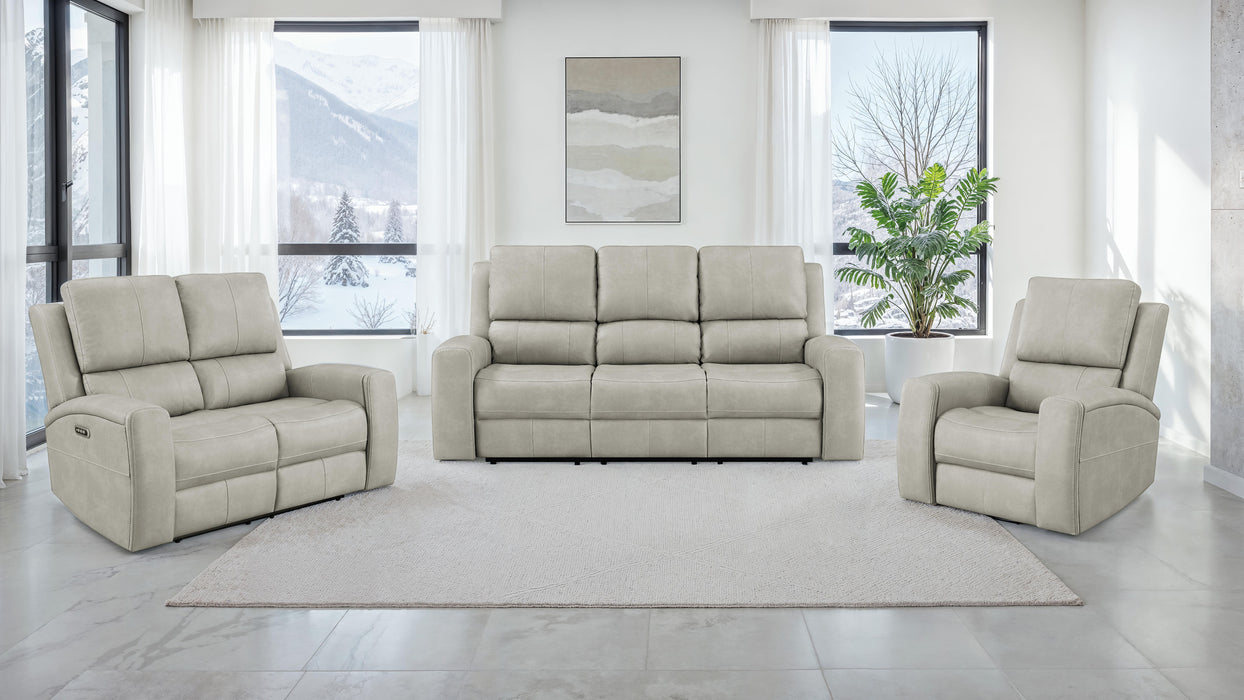 Brickston Triple Power Reclining Loveseat