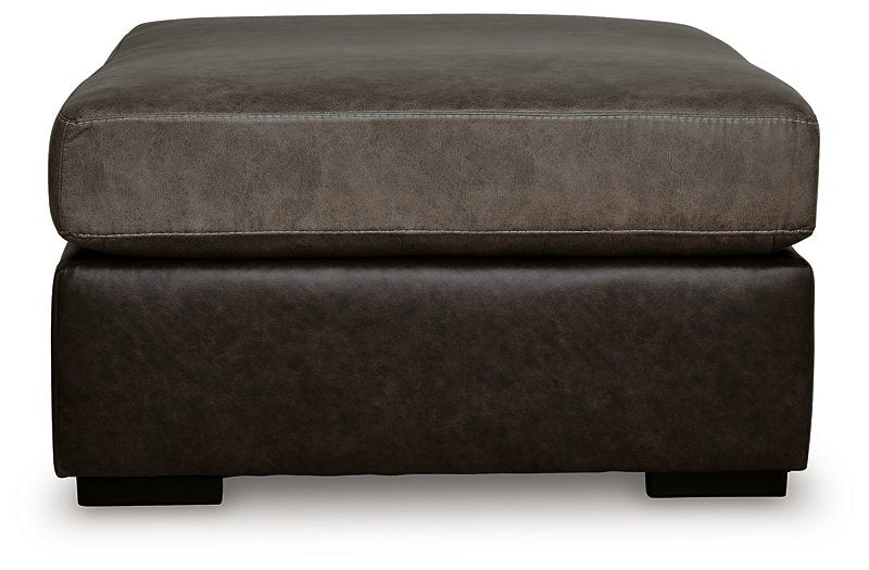 Castille Way Oversized Accent Ottoman - Home Furniture And More (Brentwood, MD)