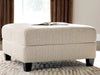 Steelwater Retreat Oversized Accent Ottoman - Home Furniture And More (Brentwood, MD)
