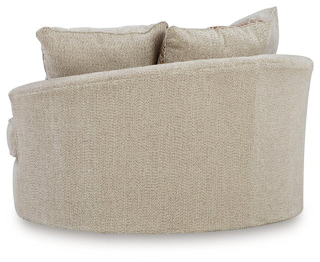 Steelwater Retreat Oversized Swivel Accent Chair - Home Furniture And More (Brentwood, MD)