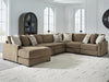 Camellia-Court Sectional with Chaise - Home Furniture And More (Brentwood, MD)