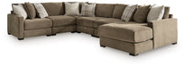 Camellia-Court Sectional with Chaise - Home Furniture And More (Brentwood, MD)