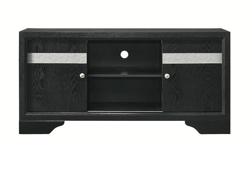 Crown Mark Furniture Regata TV Stand in Black image
