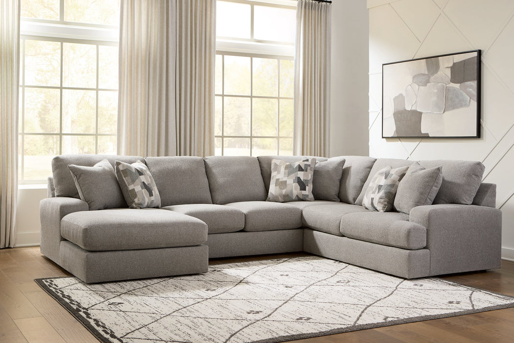 Lindon Sectional with Chaise - Home Furniture And More (Brentwood, MD)
