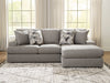 Lindon Sectional with Chaise - Home Furniture And More (Brentwood, MD)