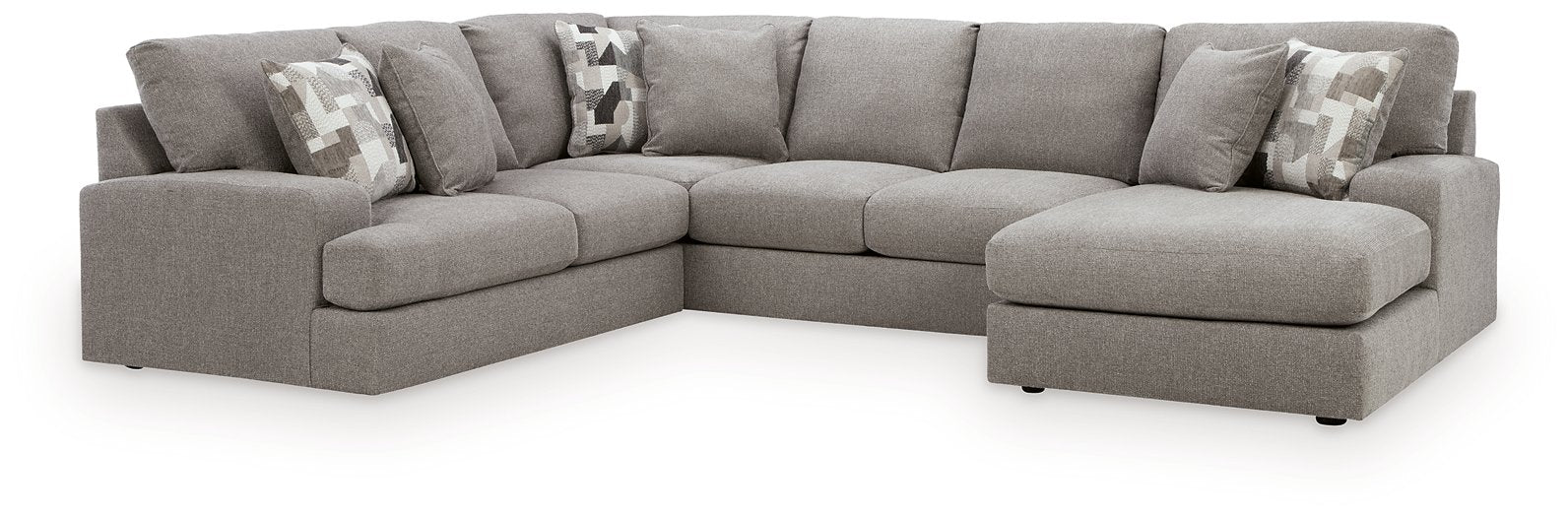 Lindon Sectional with Chaise - Home Furniture And More (Brentwood, MD)