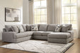 Lindon Sectional with Chaise - Home Furniture And More (Brentwood, MD)