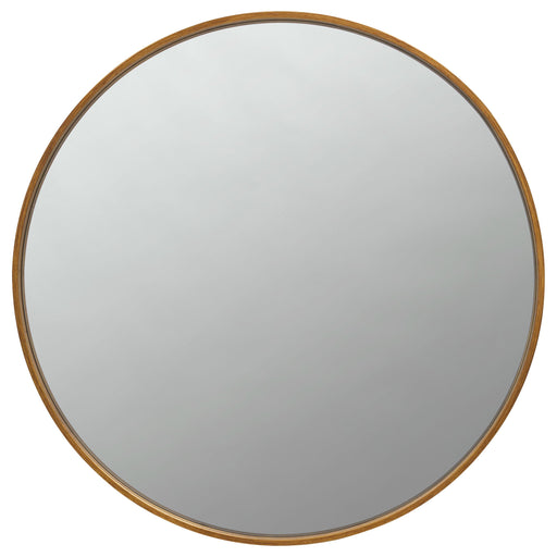 O'Malley Round Mirror Brass image