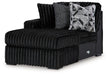 Midnight-Madness Sectional with Chaise - Home Furniture And More (Brentwood, MD)