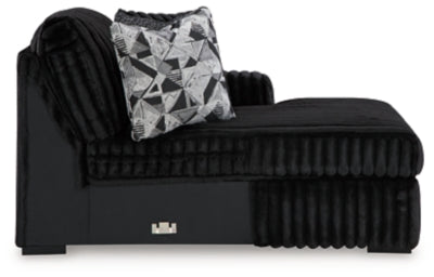 Midnight-Madness Super Chaise - Home Furniture And More (Brentwood, MD)
