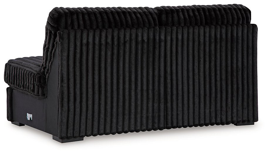 Midnight-Madness Sectional with Chaise - Home Furniture And More (Brentwood, MD)