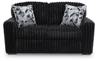 Midnight-Madness Loveseat - Home Furniture And More (Brentwood, MD)