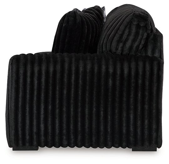 Midnight-Madness Sectional with Chaise - Home Furniture And More (Brentwood, MD)