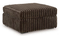 Midnight-Madness Oversized Accent Ottoman - Home Furniture And More (Brentwood, MD)