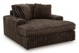 Midnight-Madness Oversized Chaise - Home Furniture And More (Brentwood, MD)