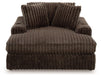 Midnight-Madness Oversized Chaise - Home Furniture And More (Brentwood, MD)