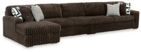 Midnight-Madness Sectional with Chaise - Home Furniture And More (Brentwood, MD)