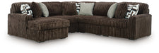 Midnight-Madness Sectional with Chaise - Home Furniture And More (Brentwood, MD)