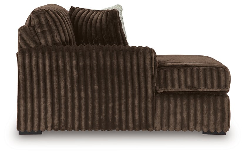 Midnight-Madness Sectional with Chaise - Home Furniture And More (Brentwood, MD)