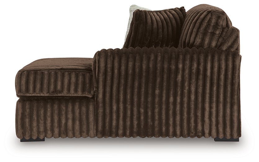 Midnight-Madness Sectional with Chaise - Home Furniture And More (Brentwood, MD)