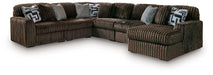 Midnight-Madness Sectional with Chaise - Home Furniture And More (Brentwood, MD)