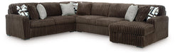 Midnight-Madness Sectional with Chaise - Home Furniture And More (Brentwood, MD)
