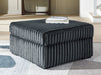 Midnight-Madness Oversized Accent Ottoman - Home Furniture And More (Brentwood, MD)