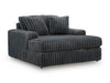 Midnight-Madness Oversized Chaise - Home Furniture And More (Brentwood, MD)