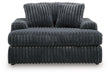 Midnight-Madness Oversized Chaise - Home Furniture And More (Brentwood, MD)